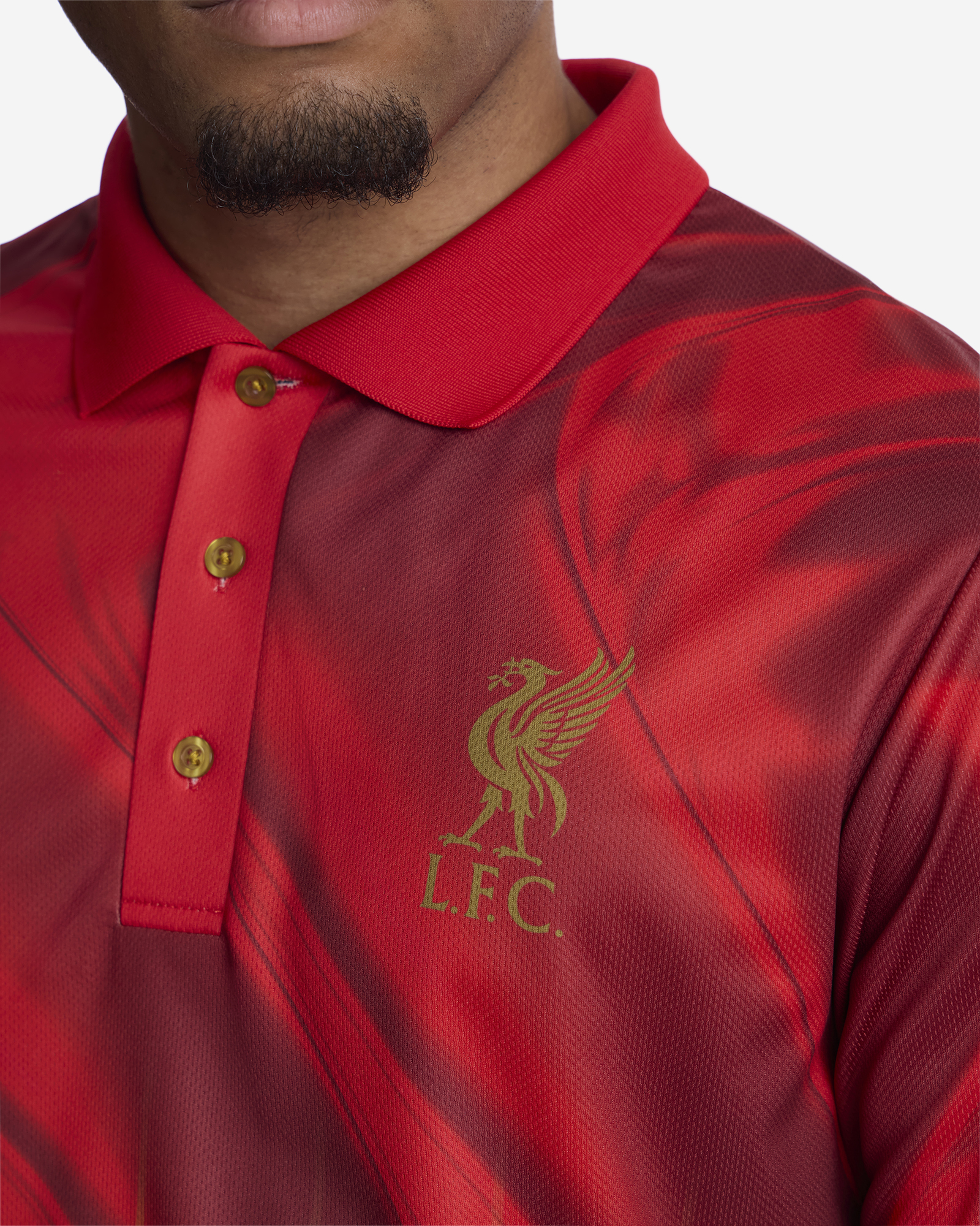LFC X Unicorn 男式飞镖衬衫红色 - Image 4