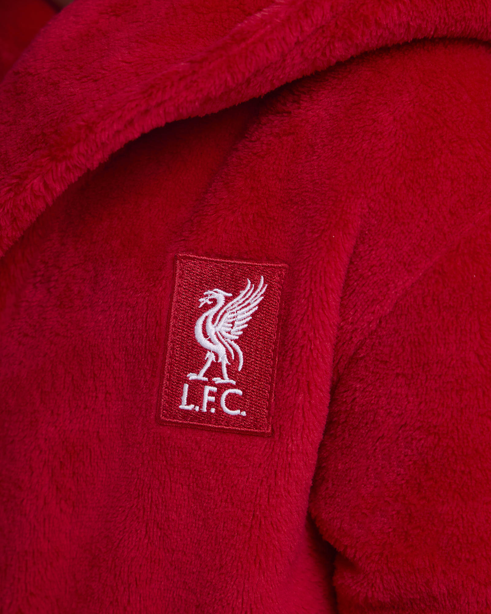 LFC Juniors YNWA morgonrock med huva röd - Image 3