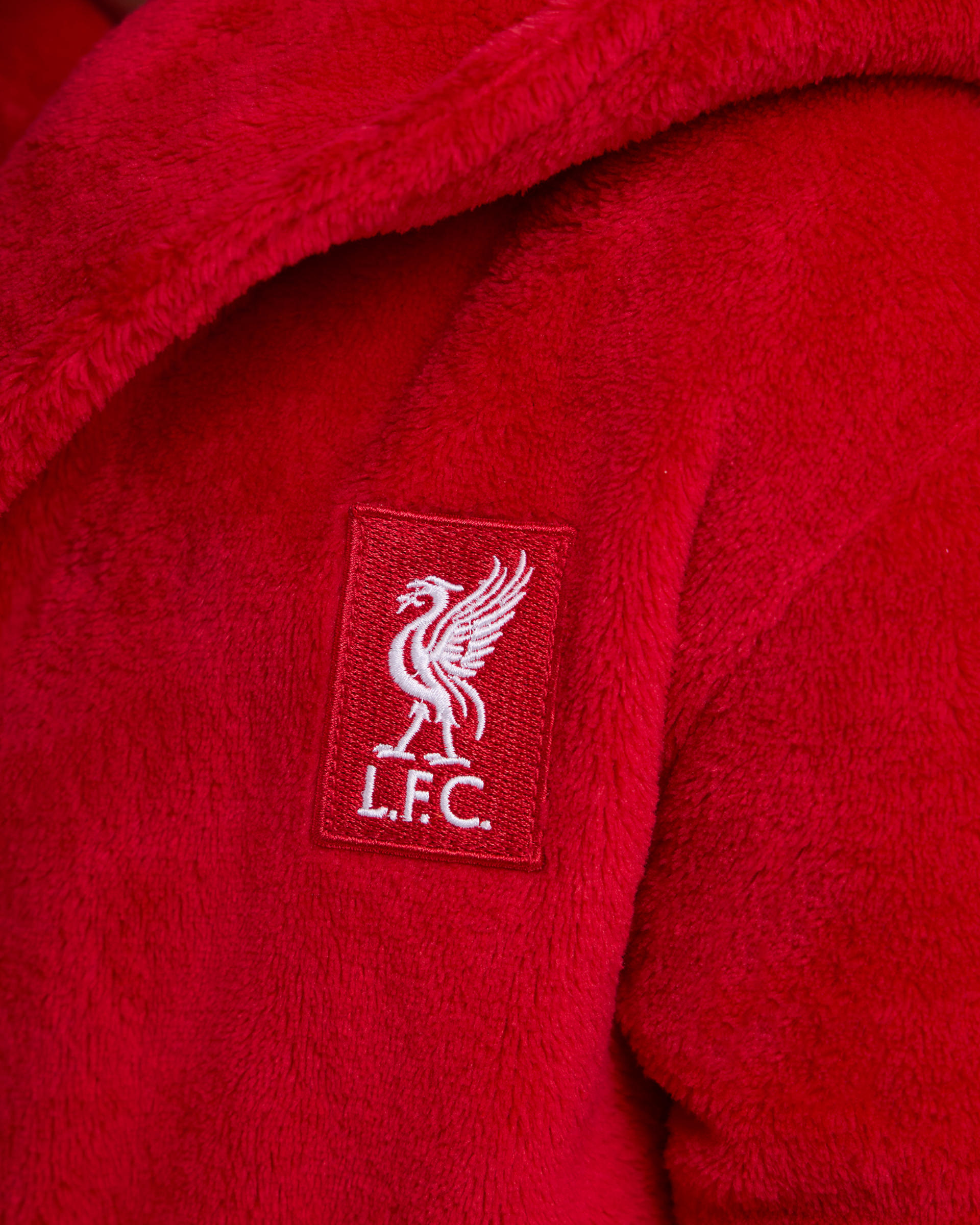 Peignoir de chambre YNWA à capuche LFC Juniors, rouge - Image 3
