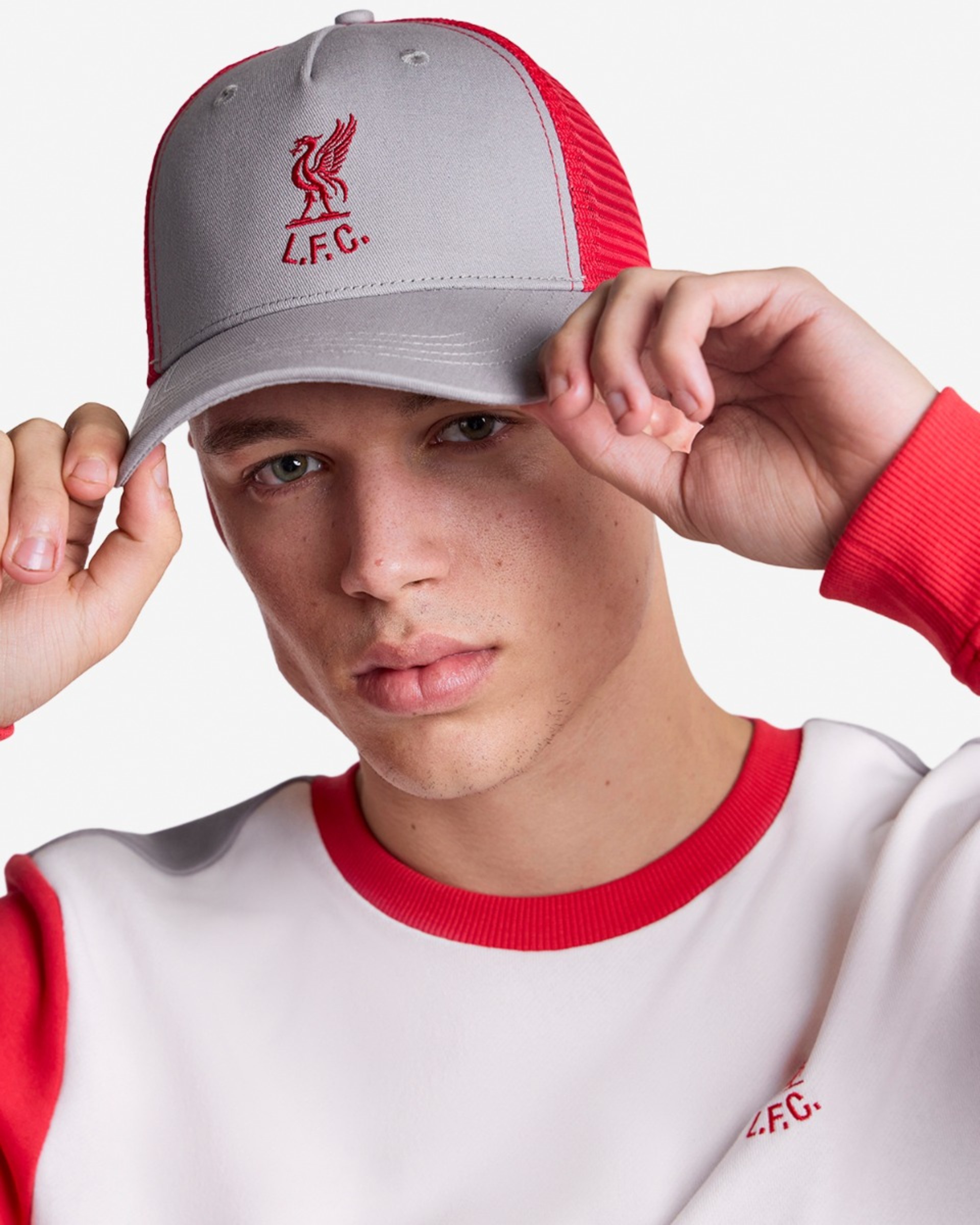 Gorra LFC para adultos 86, color gris - Image 1
