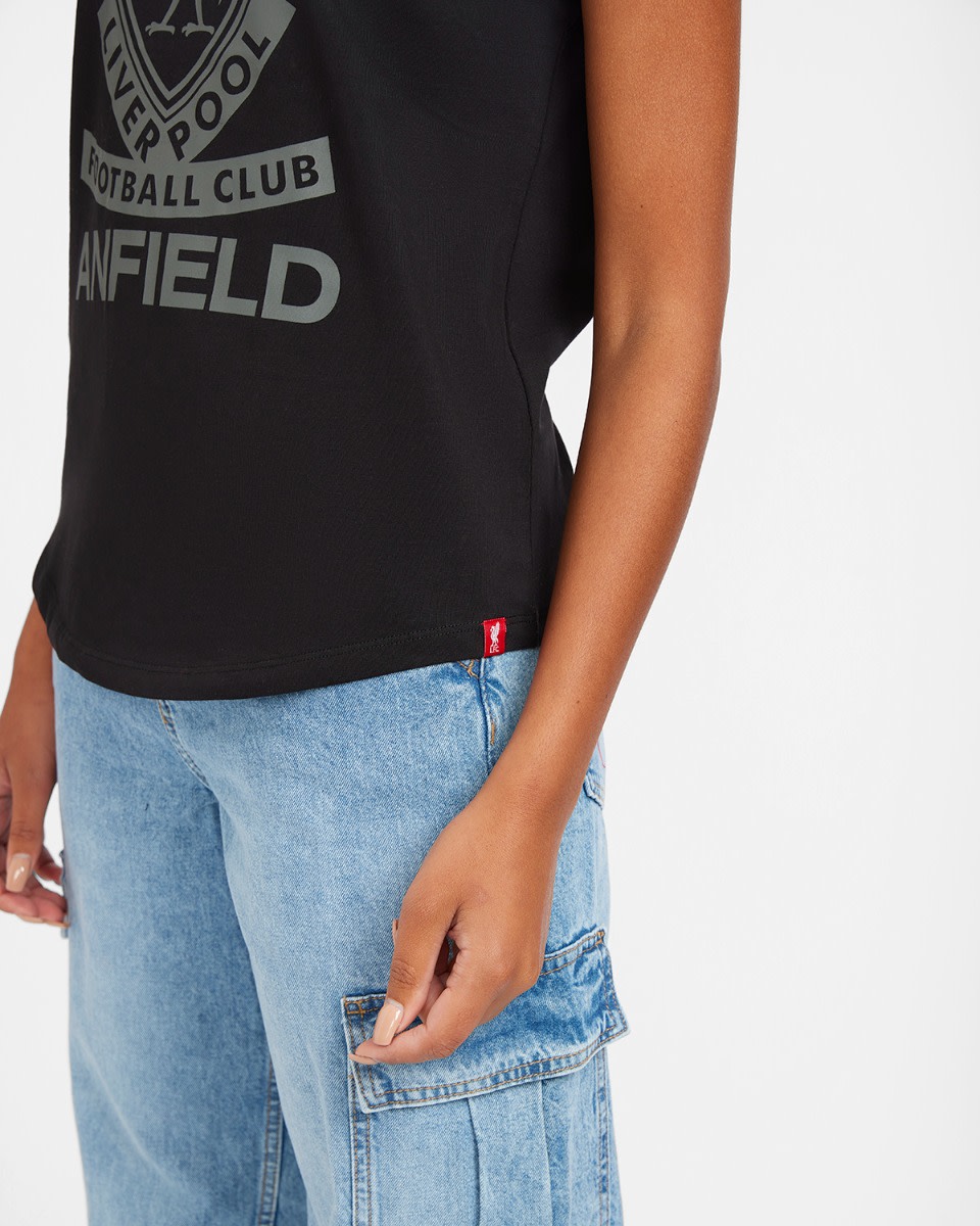 LFC Womens Black TIA Tee - Image 3