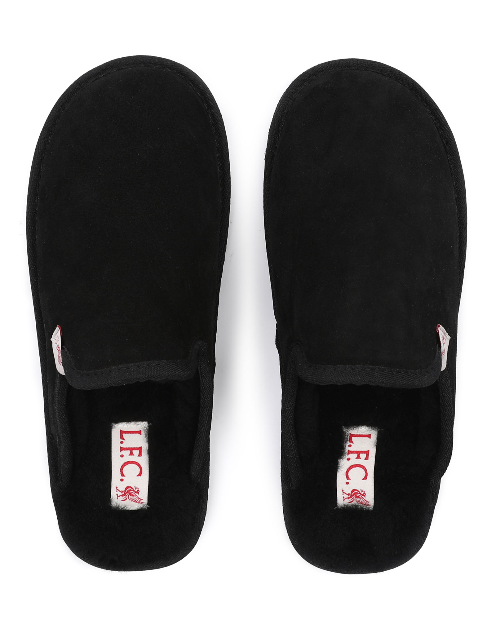 LFC Herr Suede Mule Tofflor Svart - Image 3