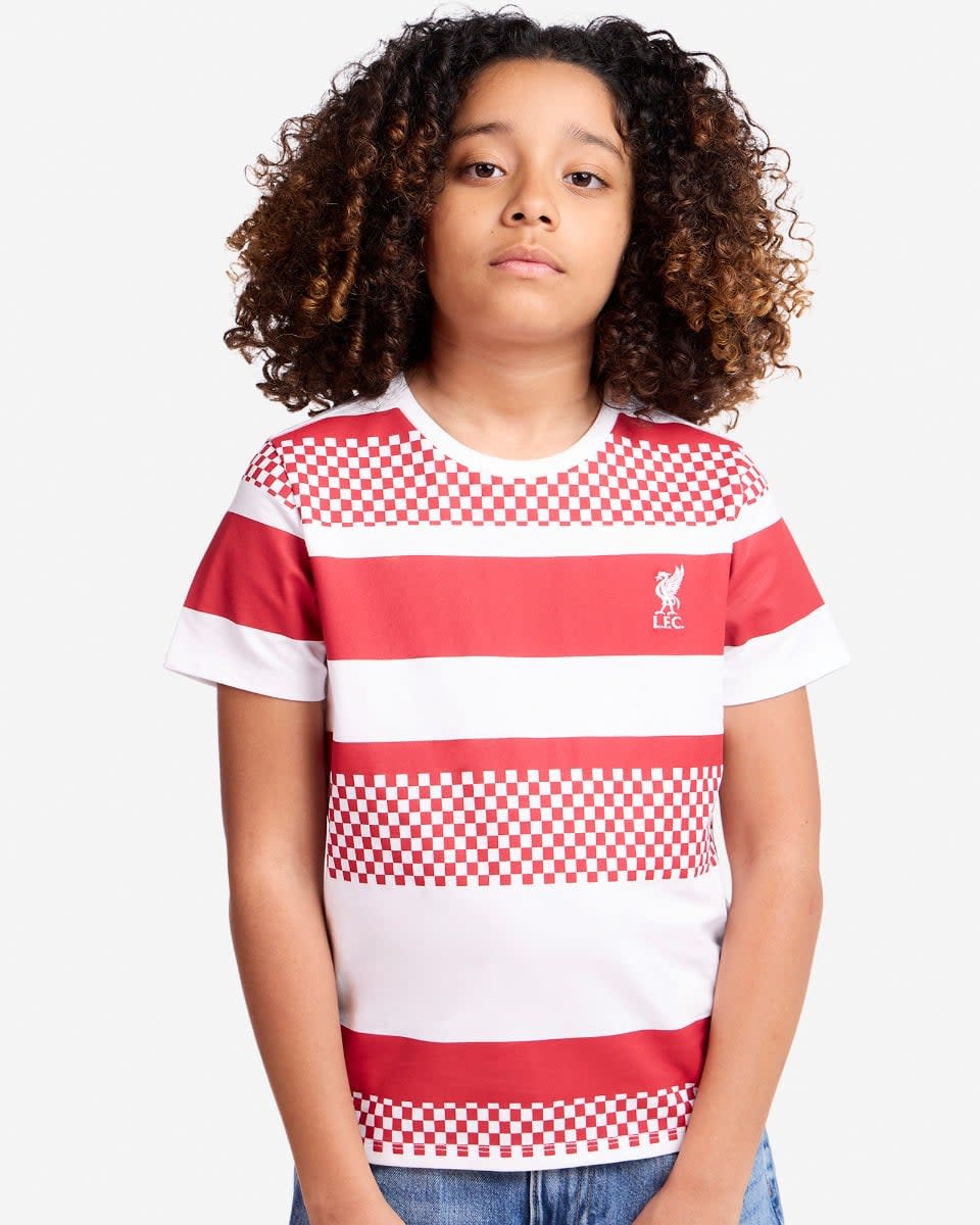 LFC Infants Stripe Tee White - Image 1