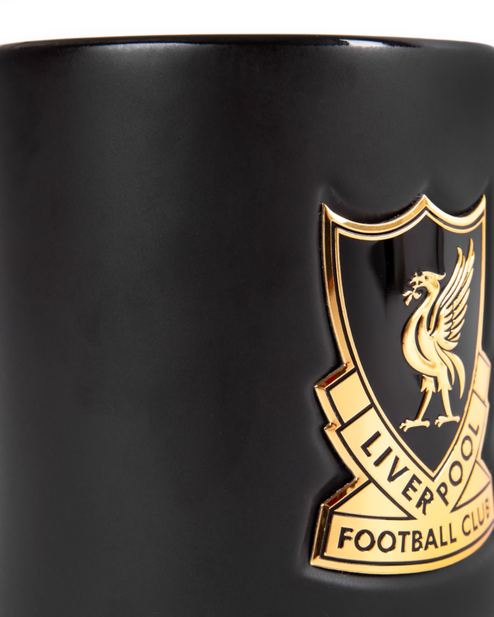 LFC Matte Gold Crest Mug - Image 2