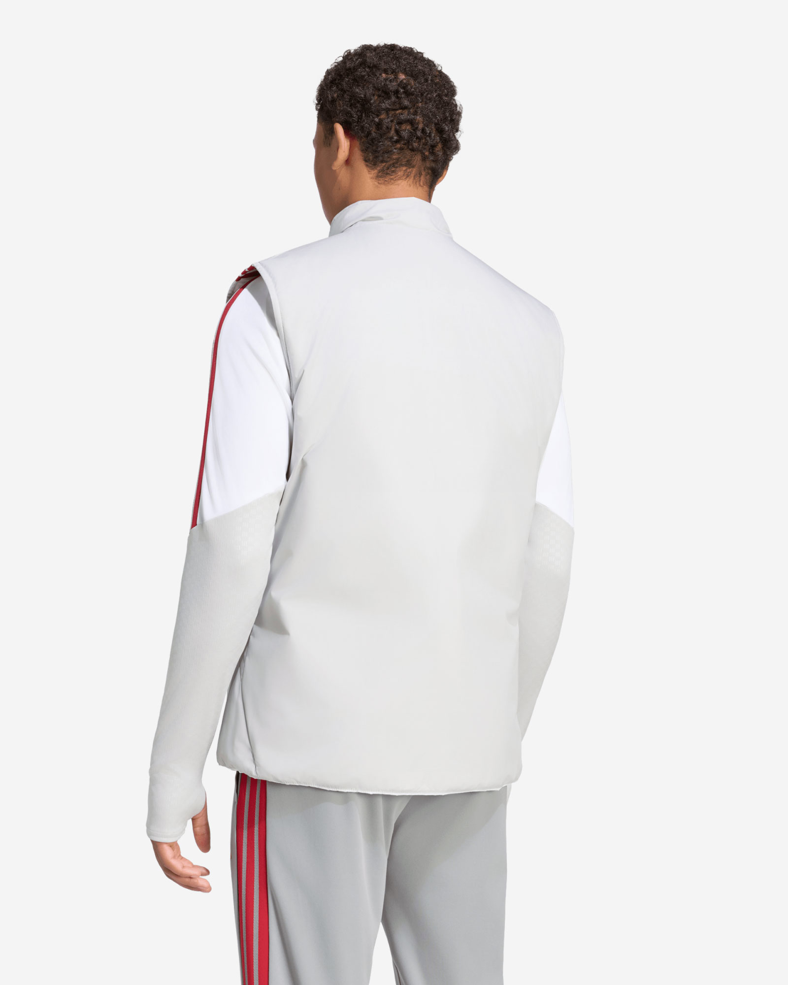 LFC adidas Mens 26/27 European Tiro Winterized Vest White - Image 2