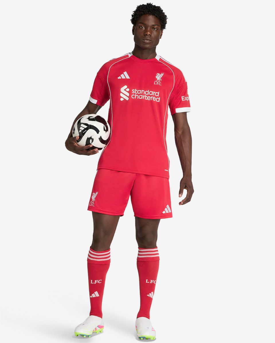 LFC 아디다스 남성용 25/26 홈 쇼츠 - Image 4