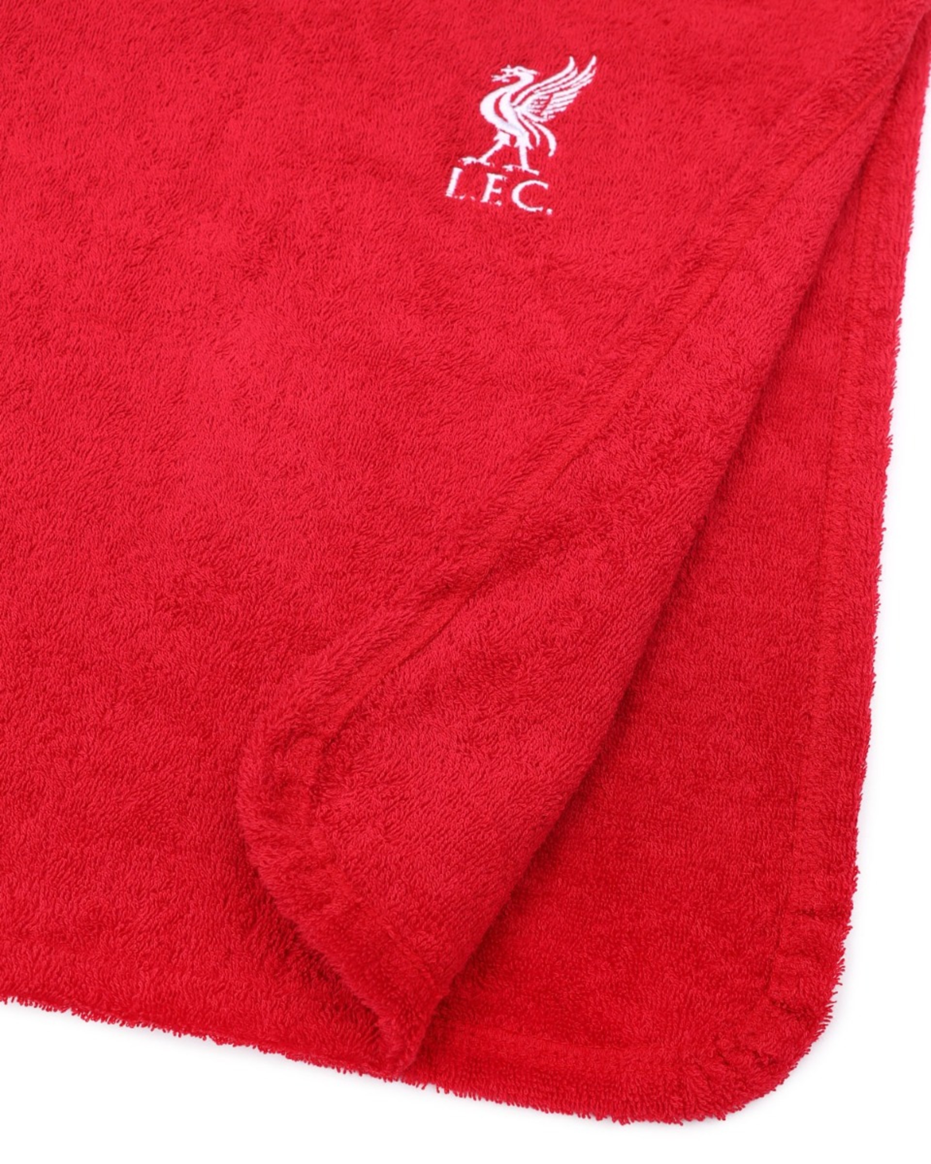 Poncho para bebés LFC, color rojo - Image 3