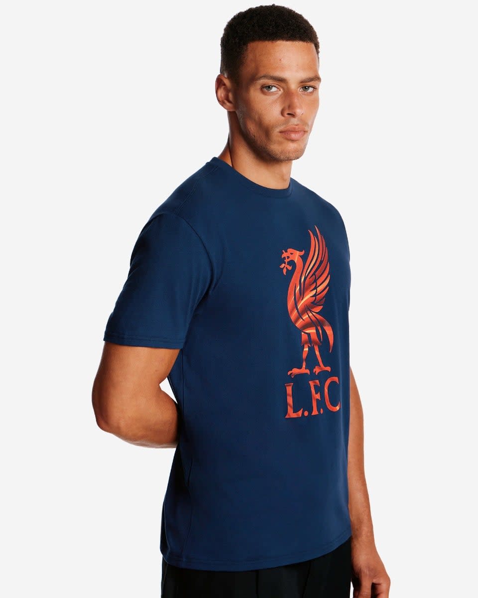 LFC Herre Liverbird Swirl Tee Navy - Image 2