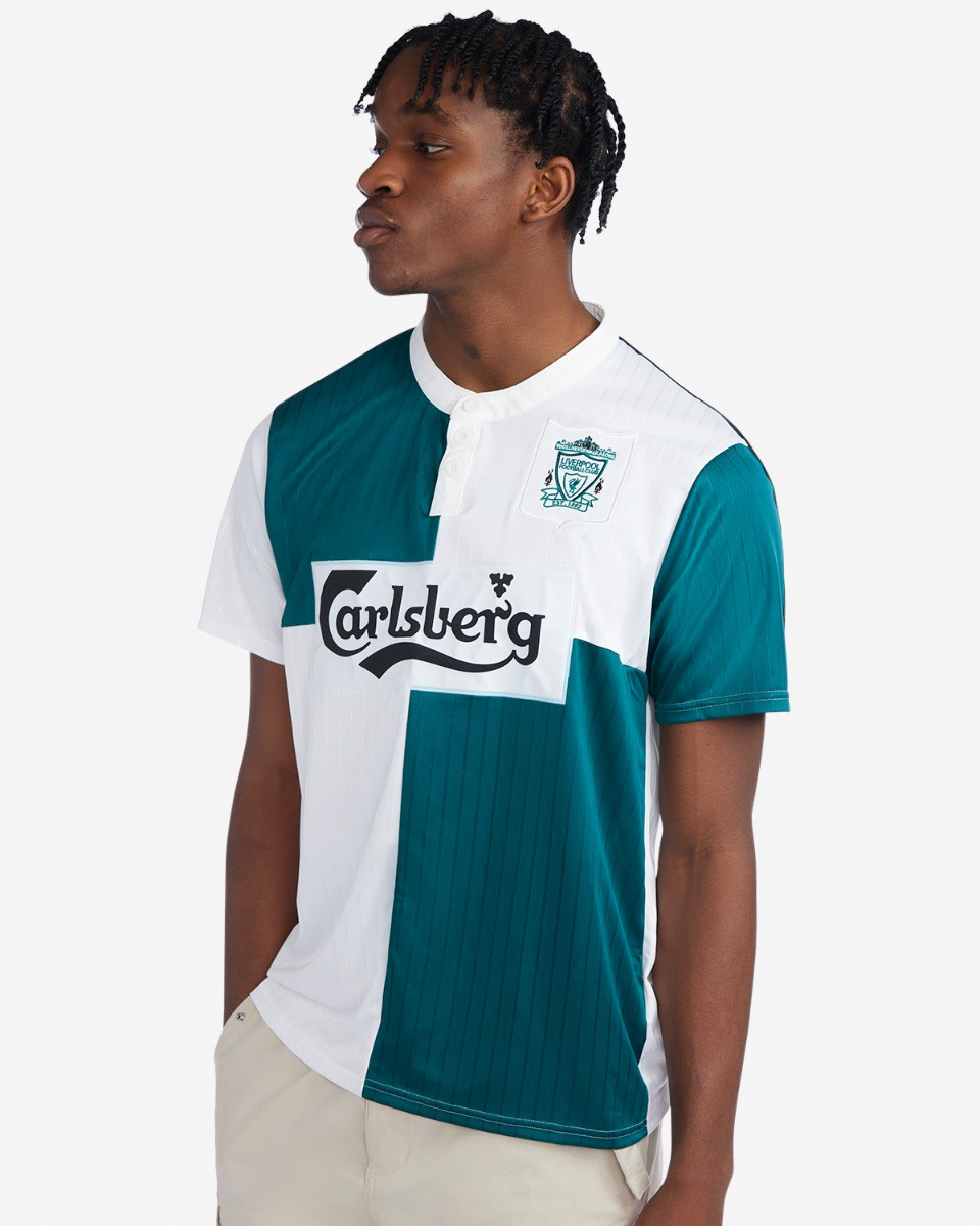 LFC Retro Adults 95/96 Away Shirt - Image 3