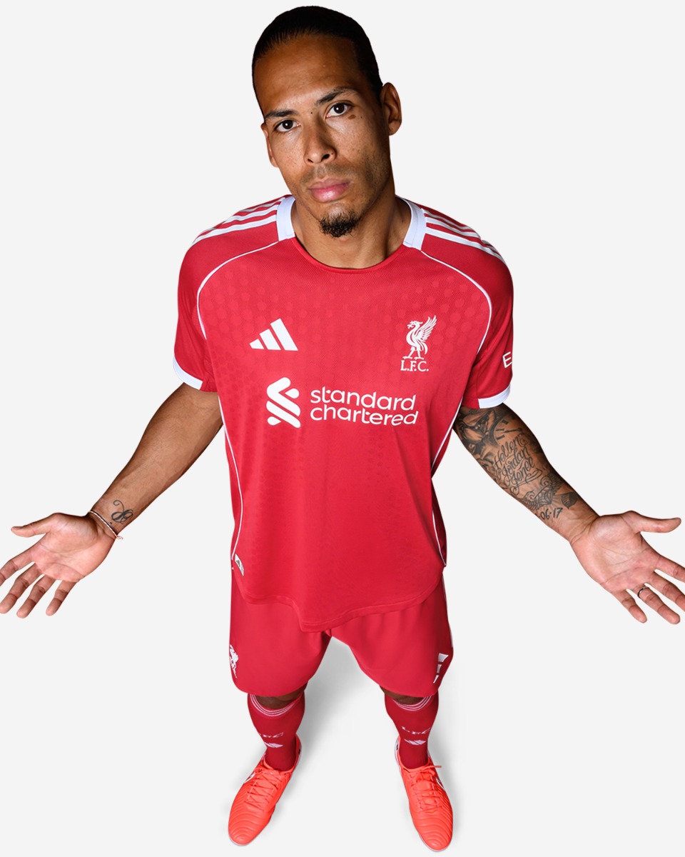 LFC adidas Mens 25/26 Authentic Home Jersey