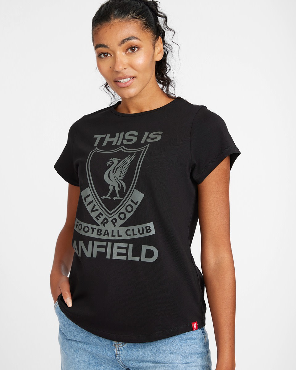 LFC Womens Black TIA Tee - Image 4