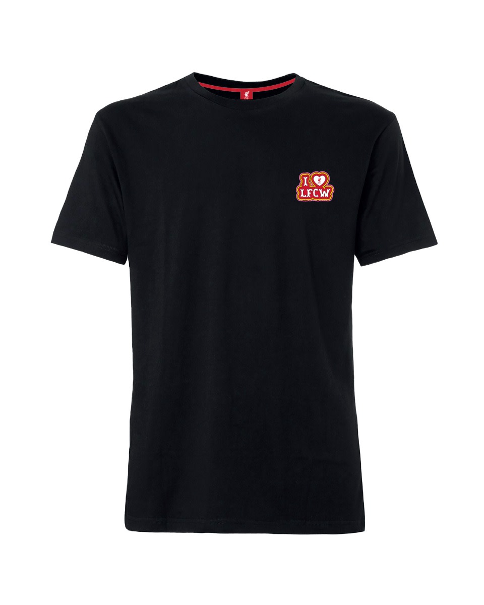 LFCW Juniors Heart Tee Black - Image 1