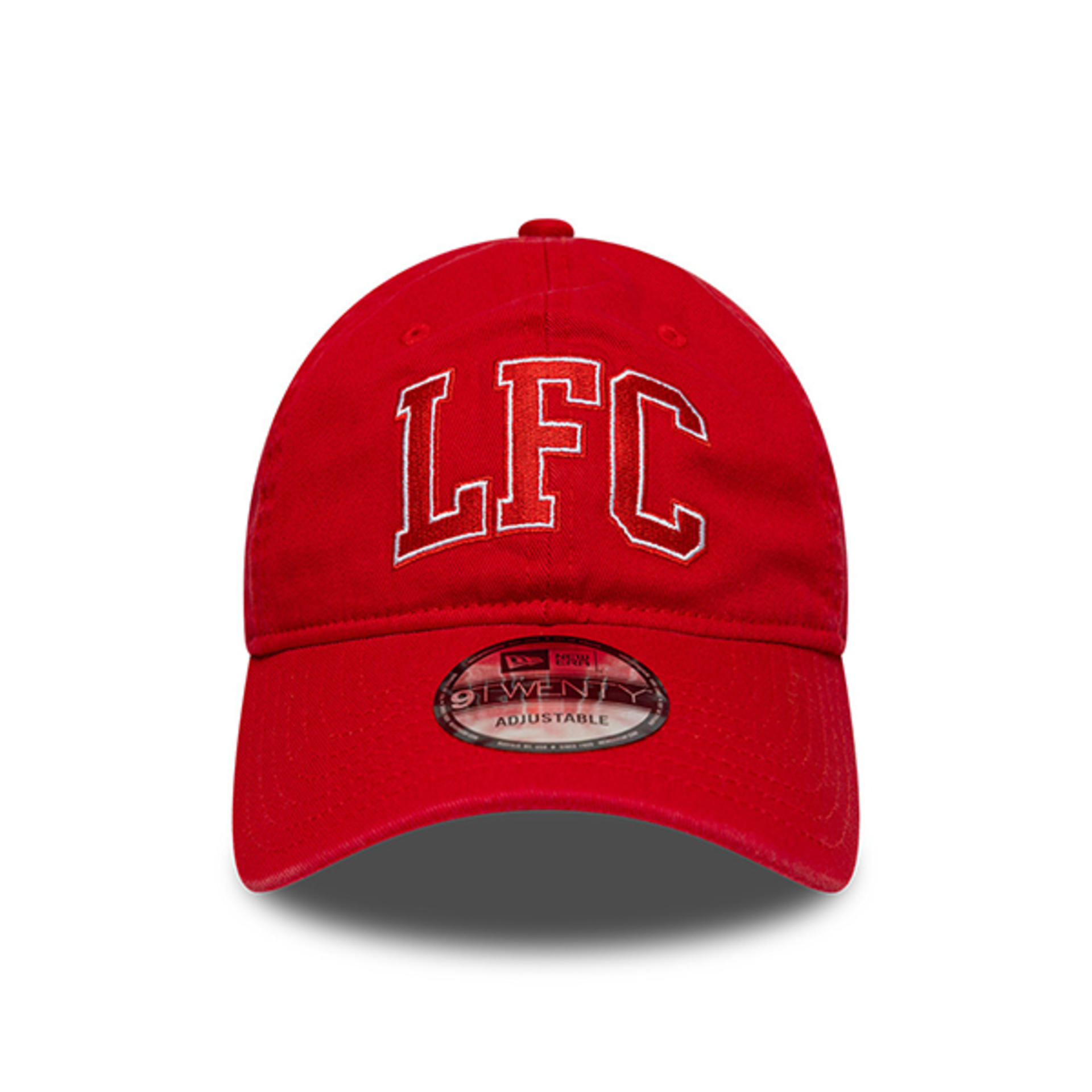 Gorra ajustable LFC New Era Wordmark roja 9TWENTY - Image 3