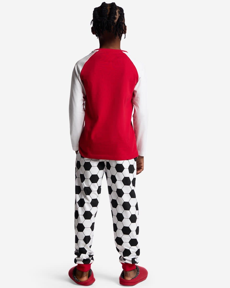 LFC Infants Long Pyjama Set Red - Image 2