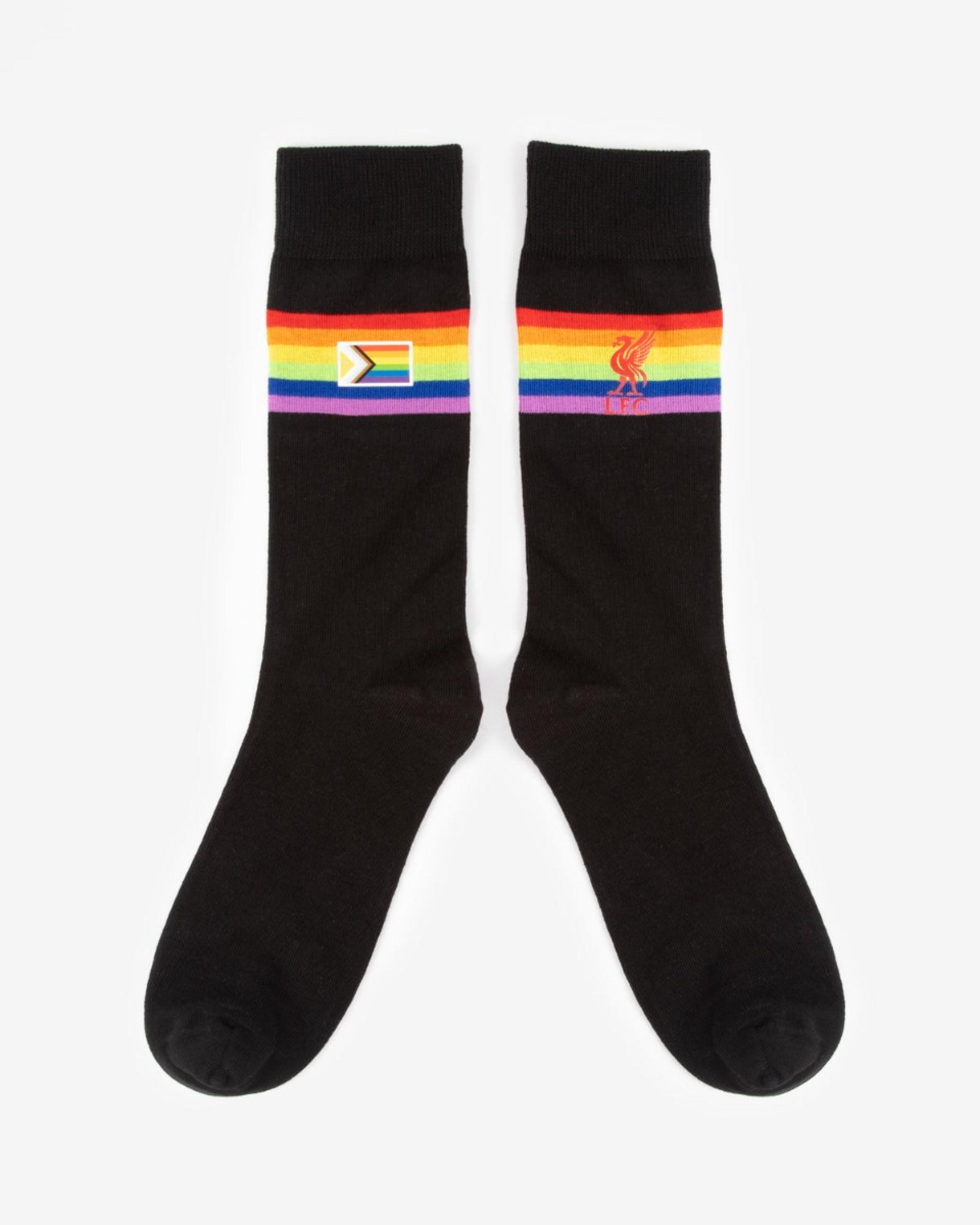 LFC Pride Sokker Sort - Image 2