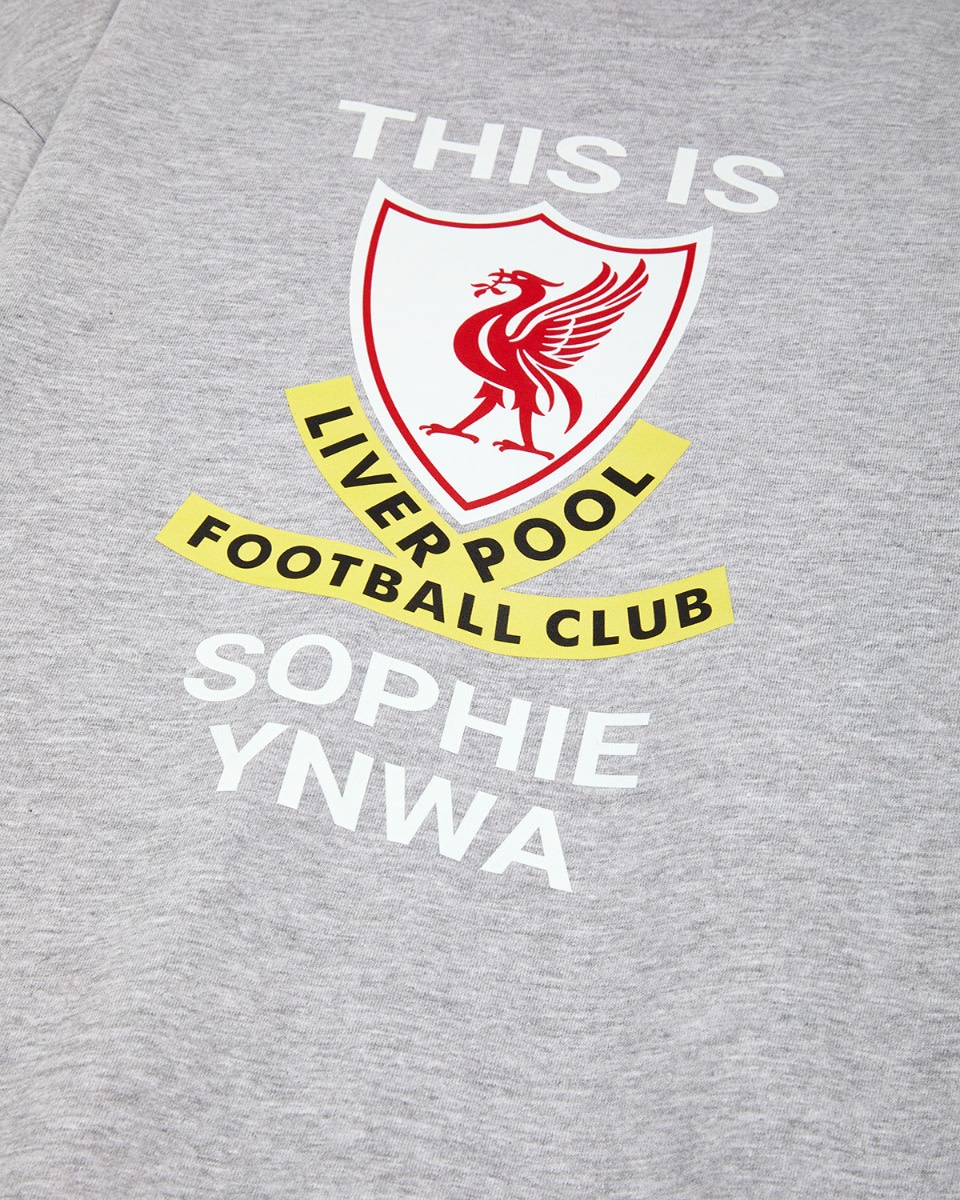 LFC This Is Anfield Personalised Grey Tee - Image 3