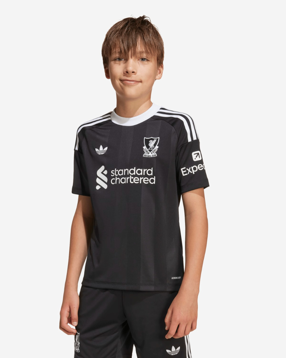 LFC adidas Youth 25/26 Third Short Sleeve Goalkeeper Jersey - Image 3