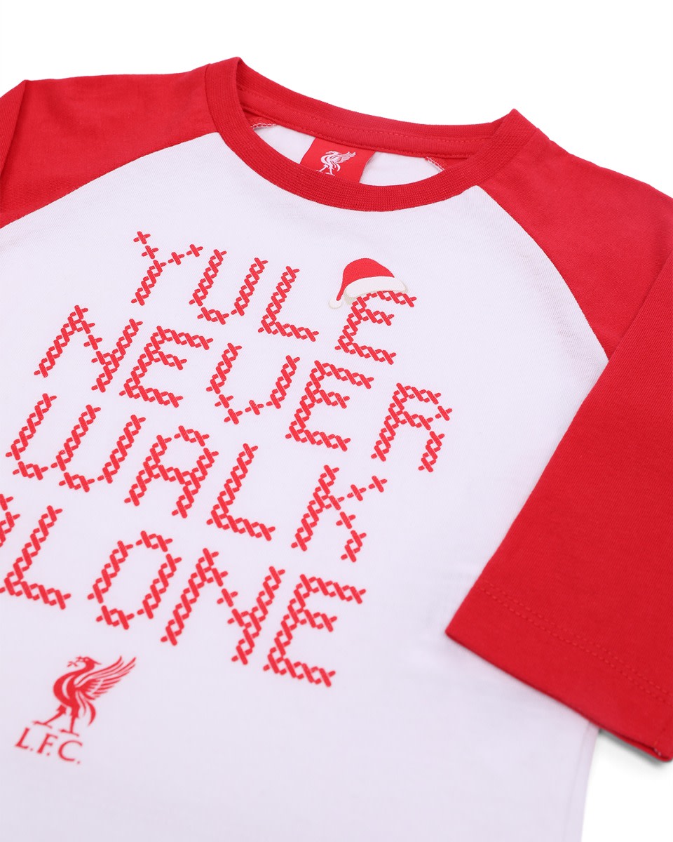 LFC Baby Christmas Pyjamas Red - Image 2