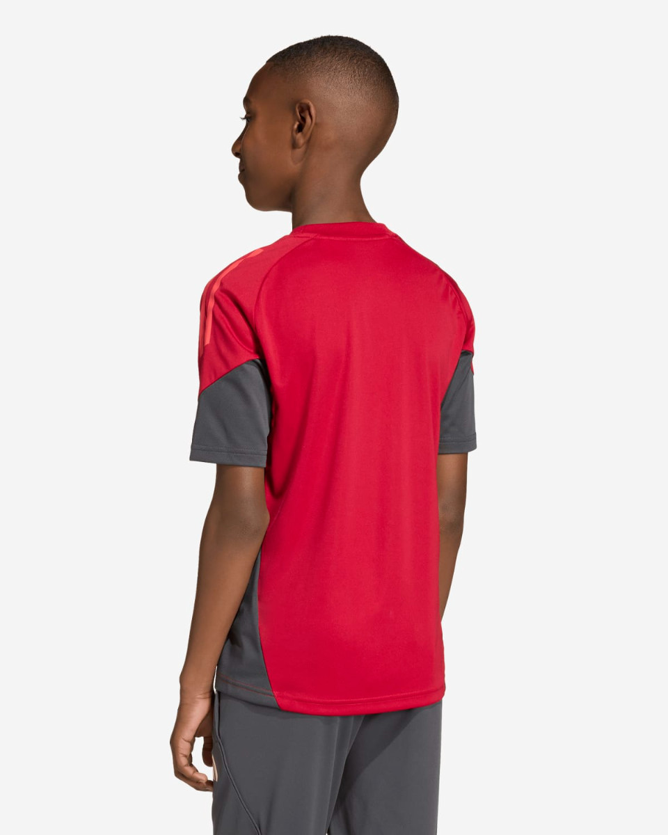LFC adidas Juniors 25/26 Domestic Short Sleeve Tee Red - Image 2