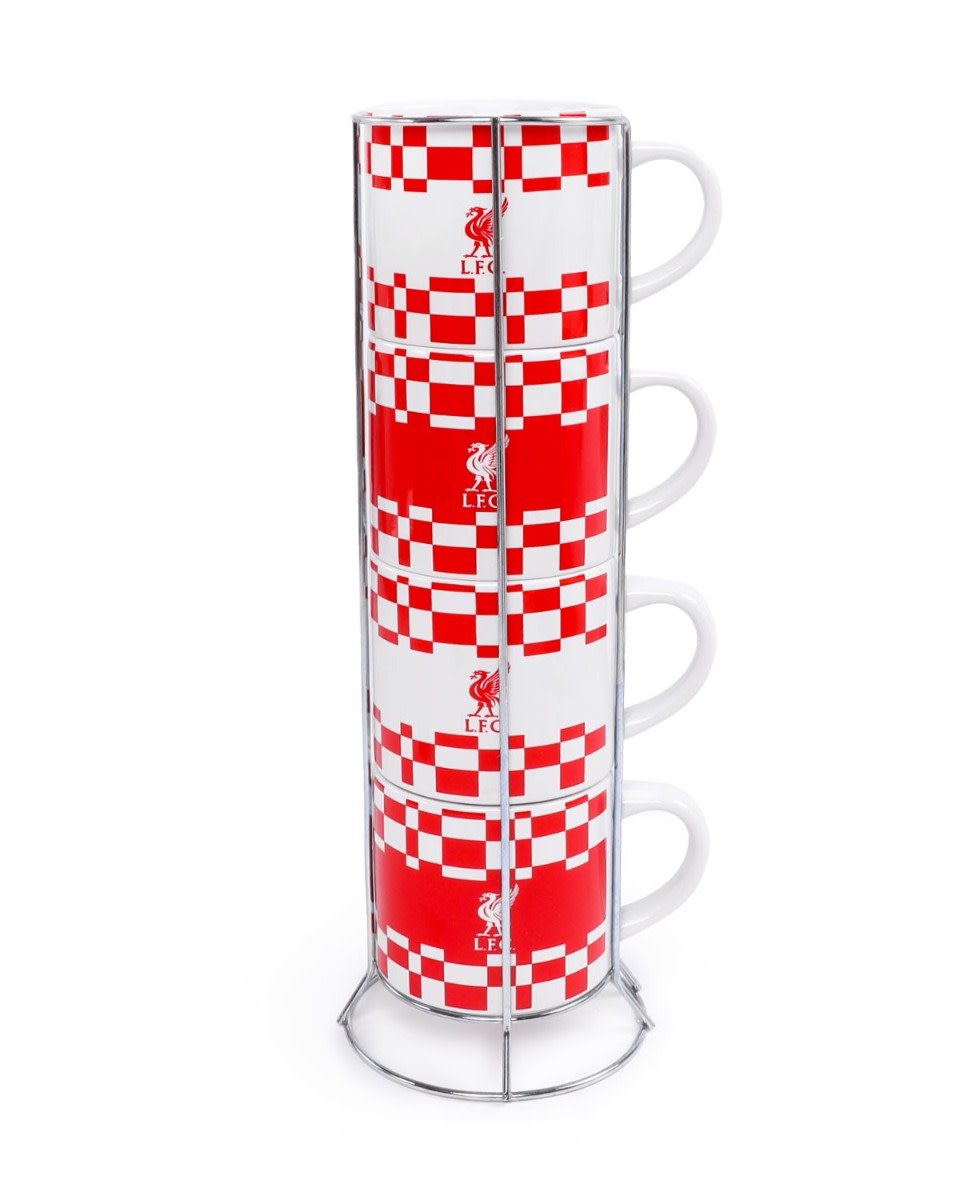 LFC 4 Pack Stacking Mugs - Image 1