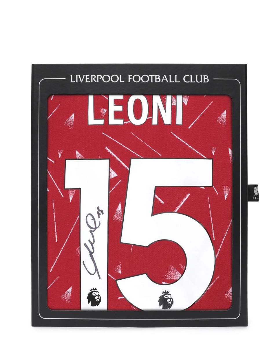 Camisa en caja Leoni 26/27 firmada por LFC - Image 1