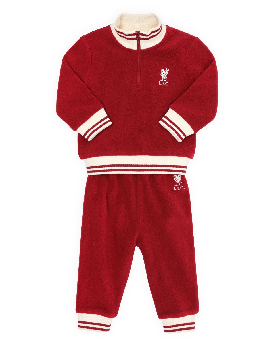 LFC Baby Fleece Jog Set Red - Image 1