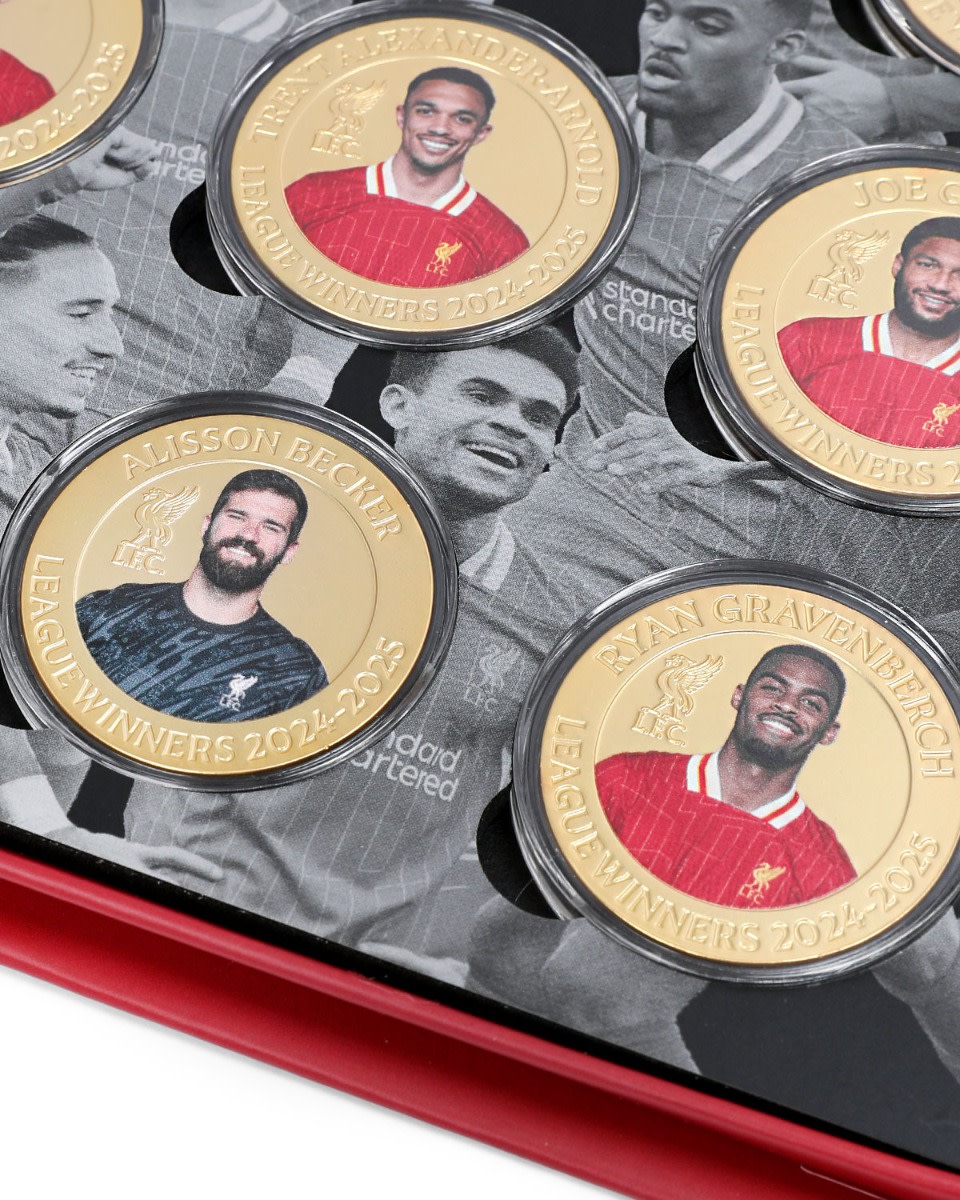 LFC Champions Squad Coin Set - Image 3