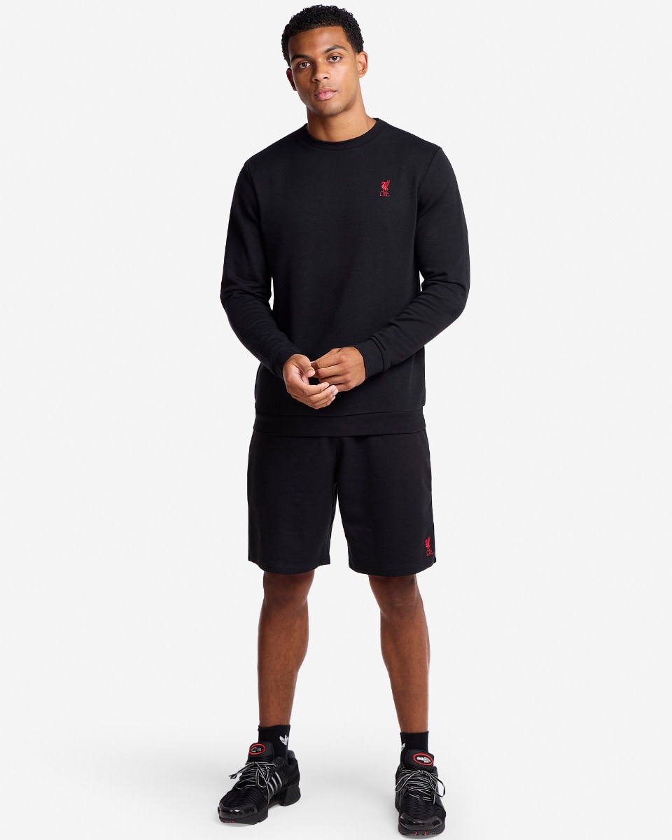 Sudadera LFC con cuello redondo para hombre, color negro - Image 4
