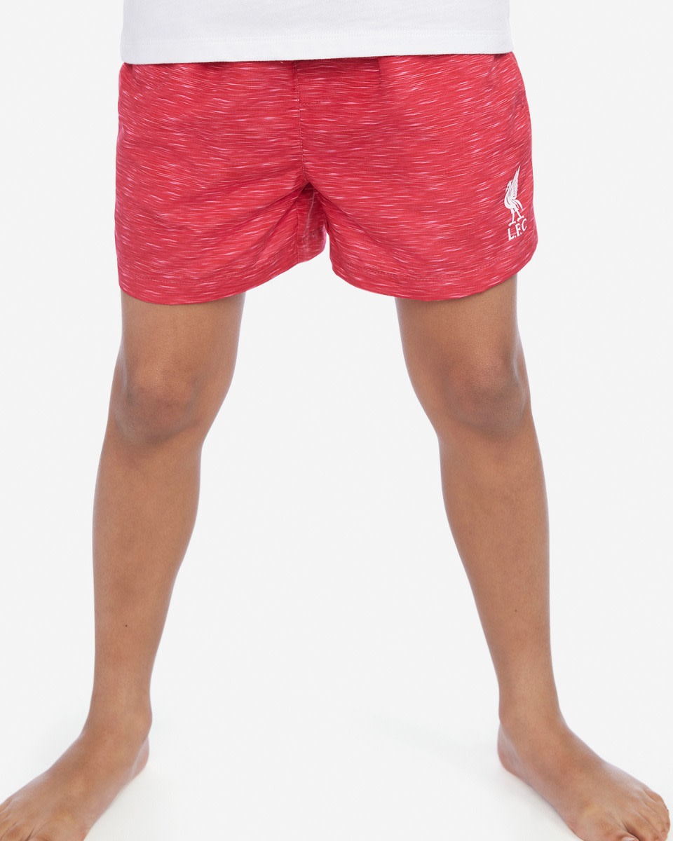Short de bain LFC Juniors Space Dye rouge - Image 1