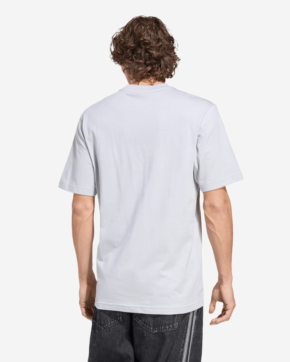 LFC adidas Mens Season Graphic Trefoil Tee Grey - Image 2