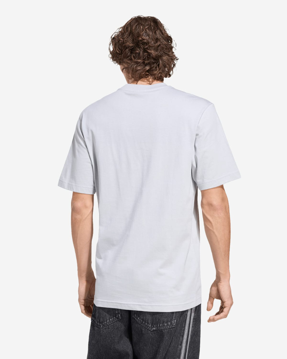 LFC adidas Mens Season Graphic Trefoil Tee Grey - Image 2