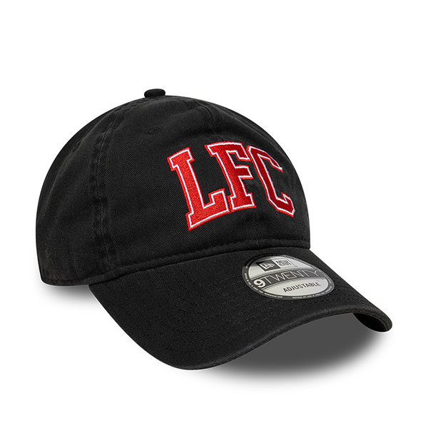 Casquette ajustable 9TWENTY noire LFC New Era Wordmark - Image 4