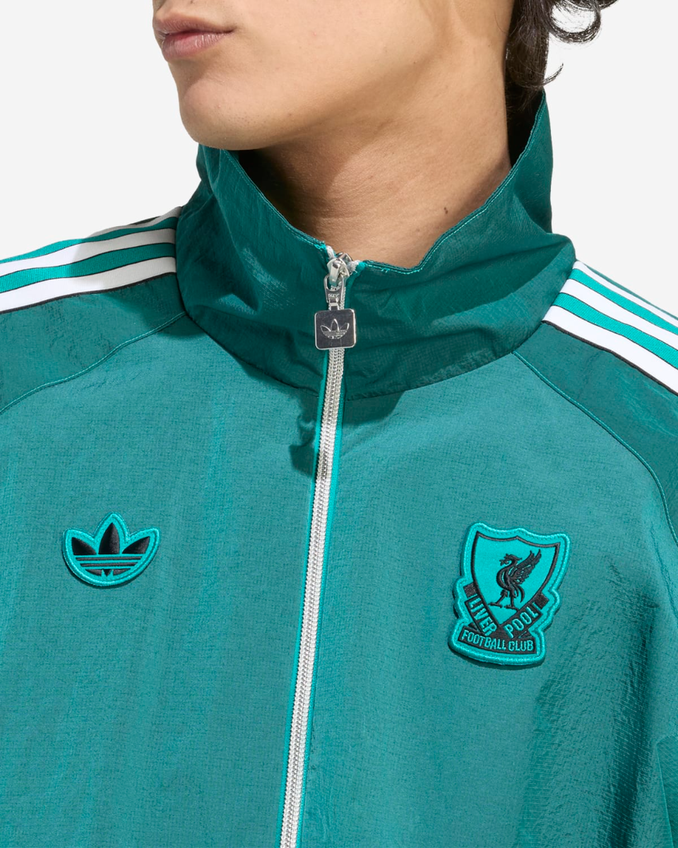 LFC adidas Mens 25/26 Icons Half-Zip Jacket
