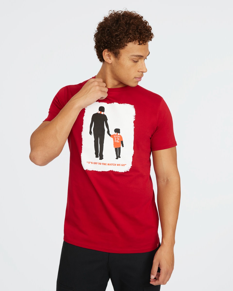 LFC Mens Owen McVeigh Tee Vintage Red - Image 2