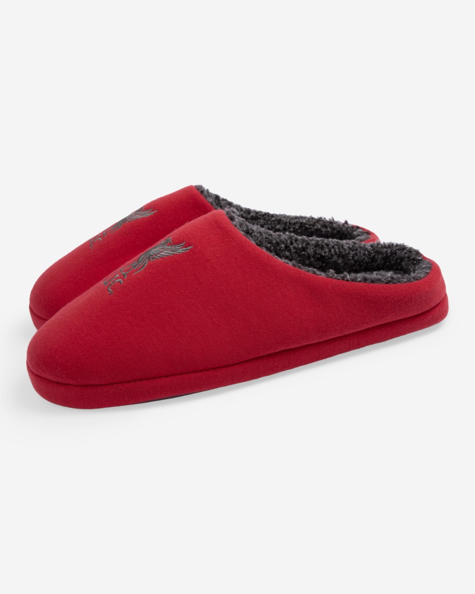 LFC Mens Mule Slippers Red - Image 2