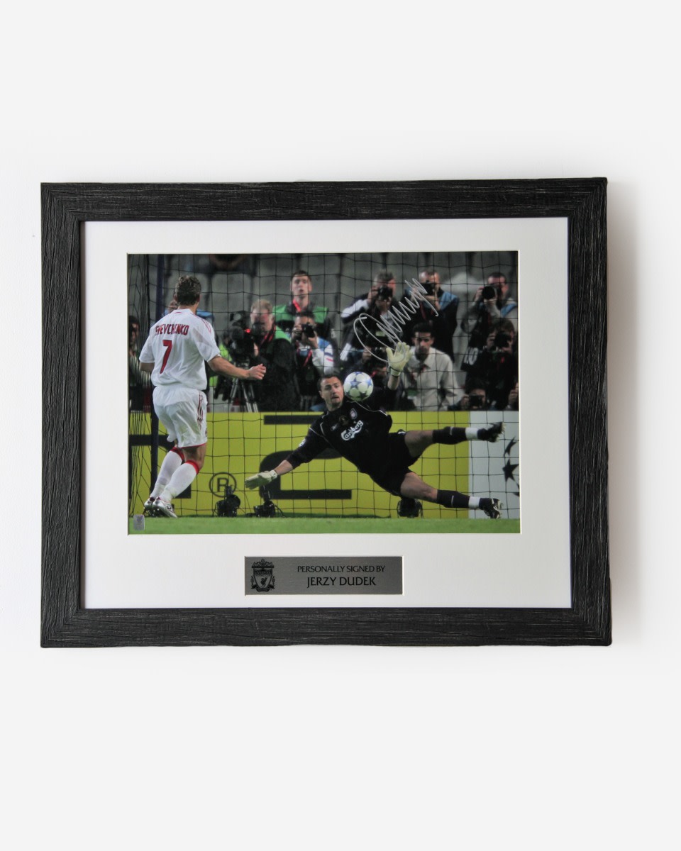 LFC Signed Dudek Image - Image 1