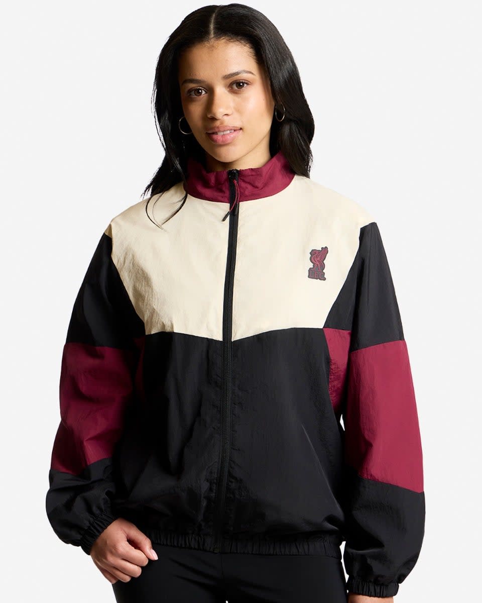 LFC Colour Block Windjacke für Damen, Schwarz - Image 1