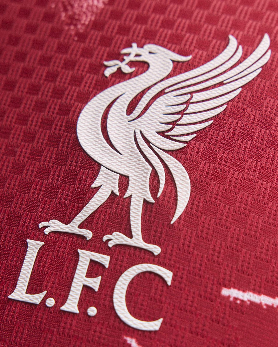 LFC adidas Mens 26/27 Home Authentic Long Sleeve Jersey