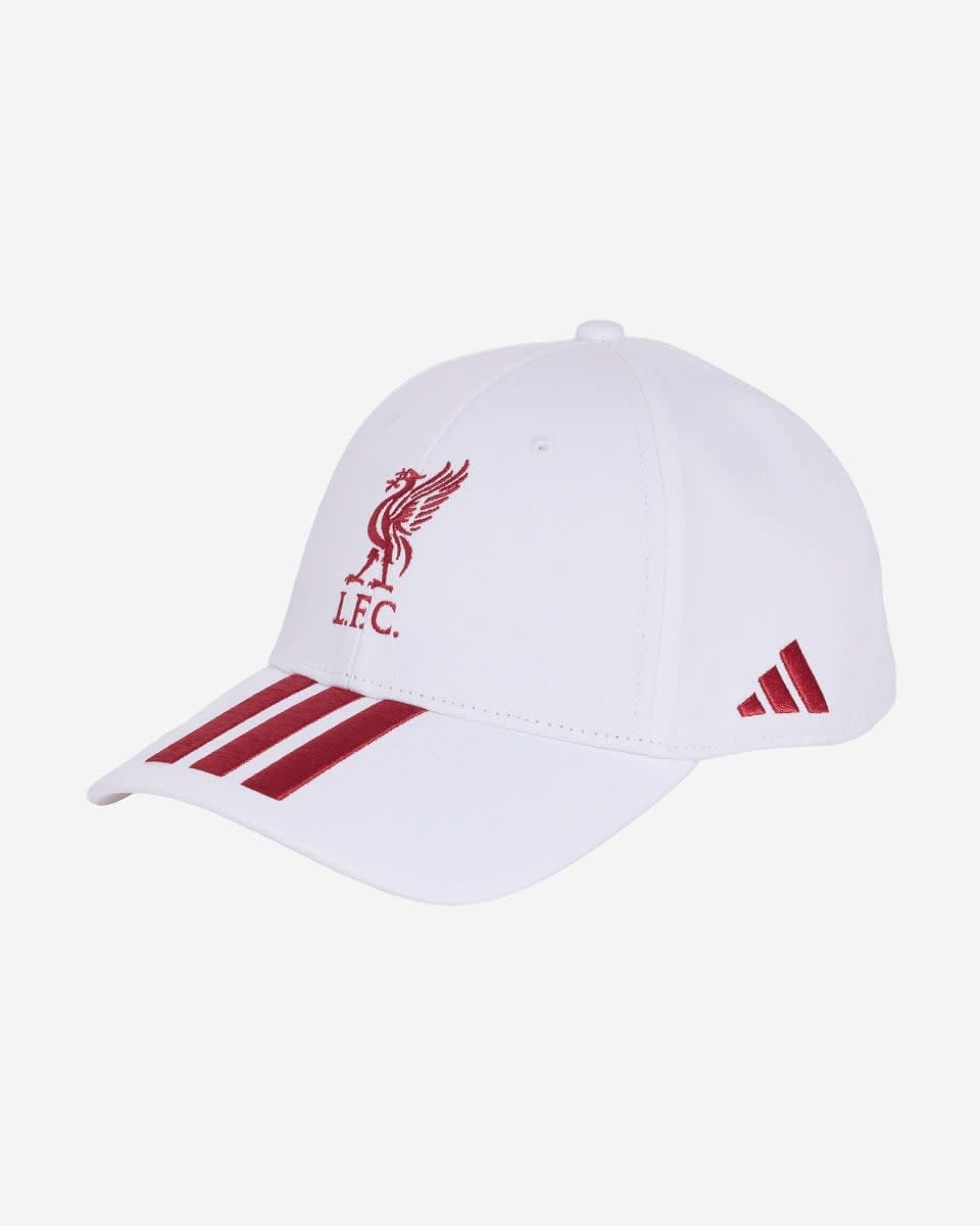 Casquette de baseball LFC Adidas pour adultes blanche et marron actif - Image 1