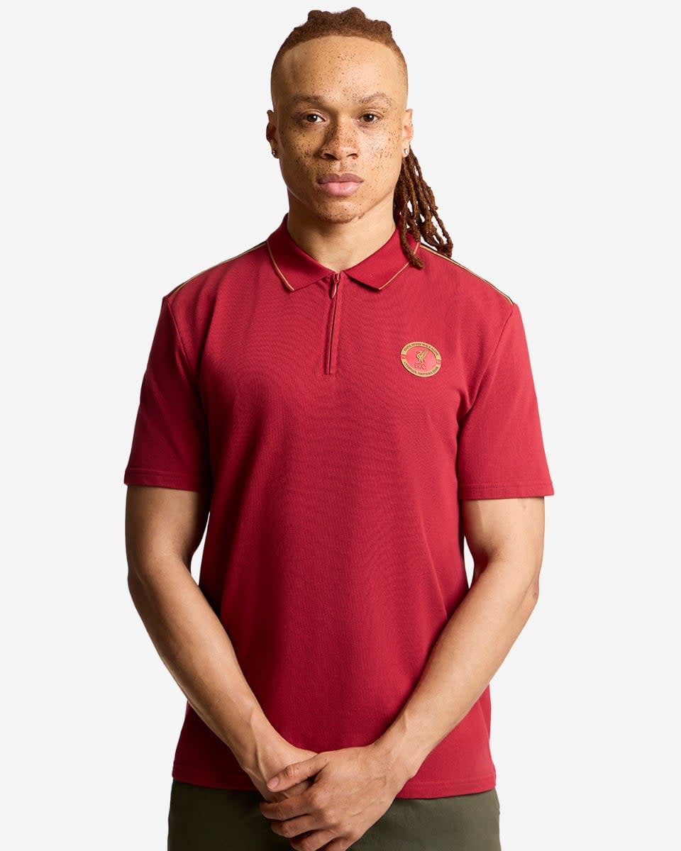 LFC EST. 1892 Adults Polo Red - Image 1