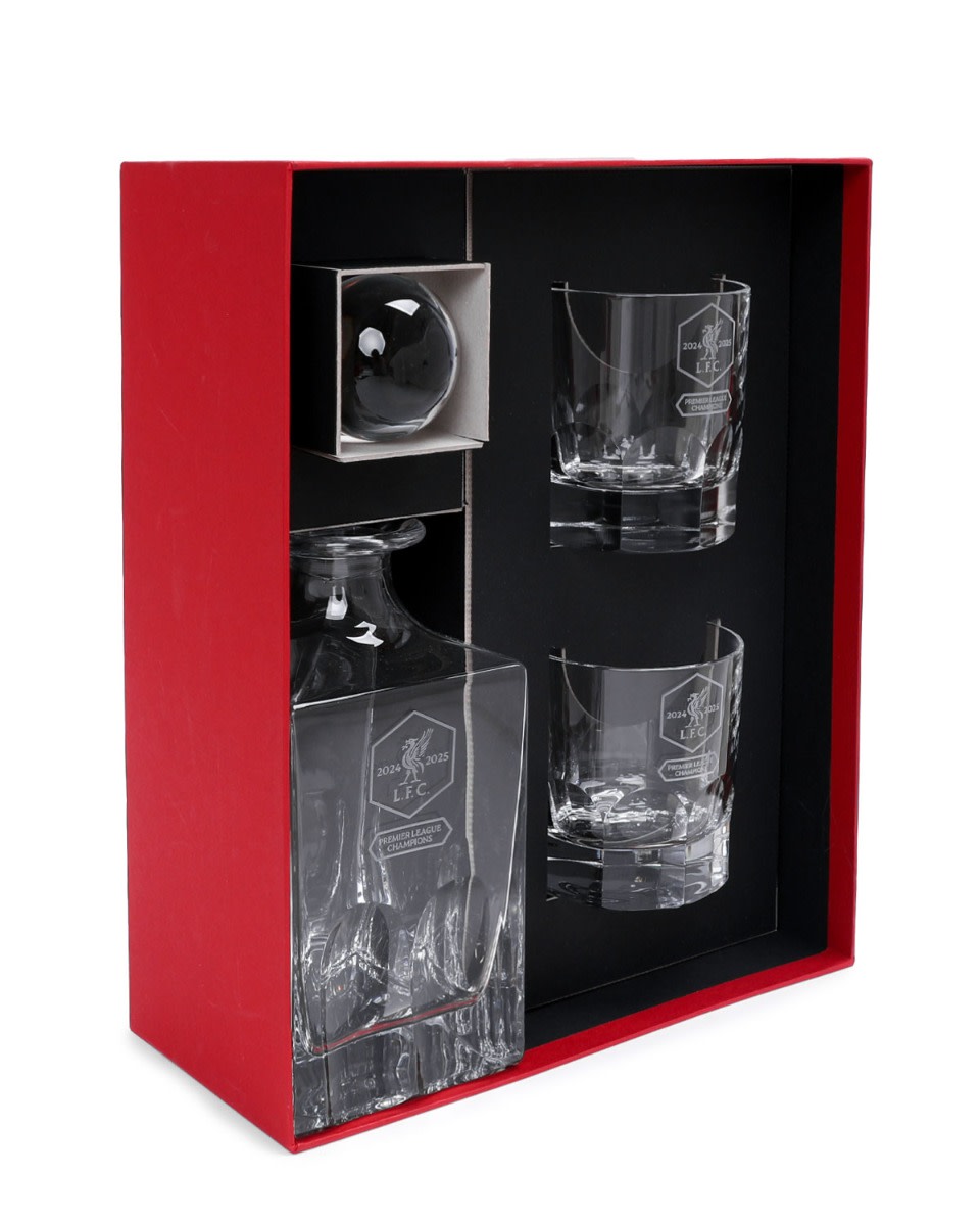 LFC Champions Crystal Decanter Set - Image 3