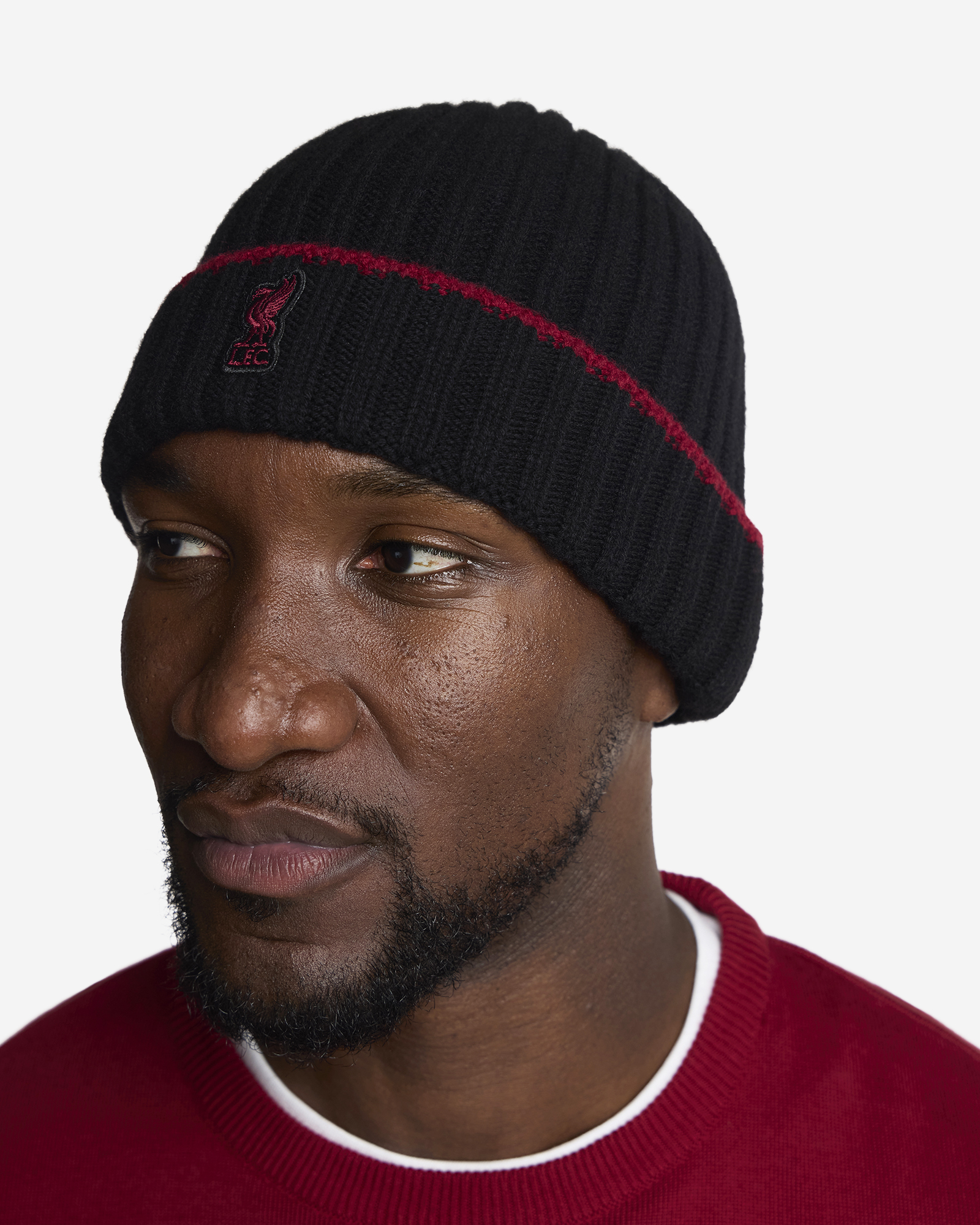 LFC Firma Voksne Strikket Beanie Svart - Image 2