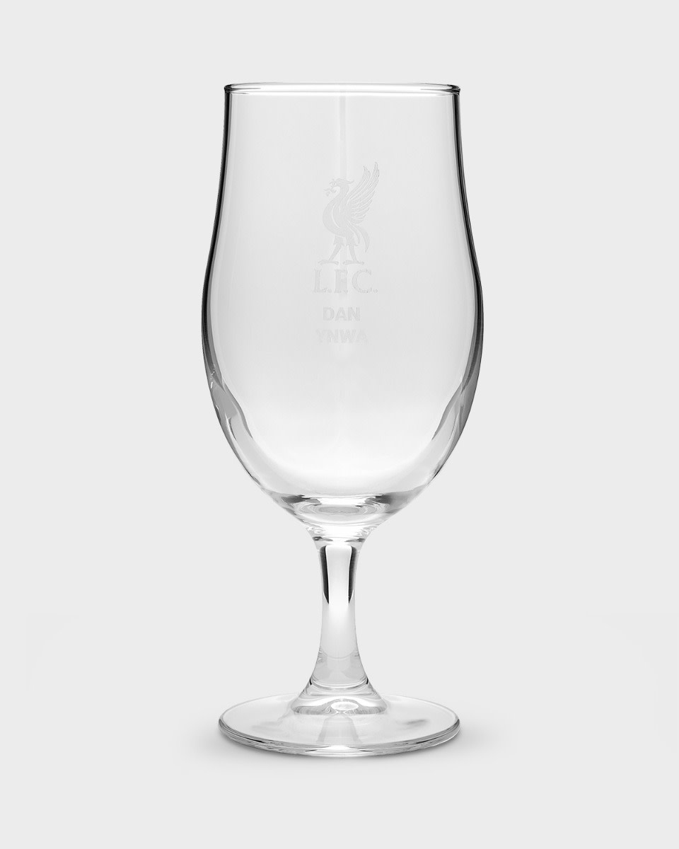 LFC personaliseret Liverbird pintglas - Image 1