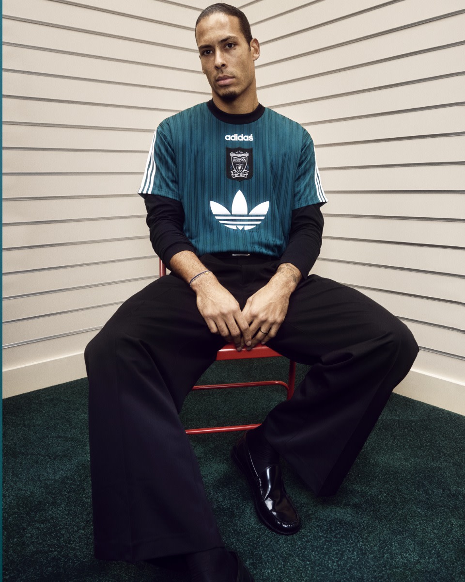 T-shirt LFC Adidas Bringback 95-96 pour adultes, vert - Image 3