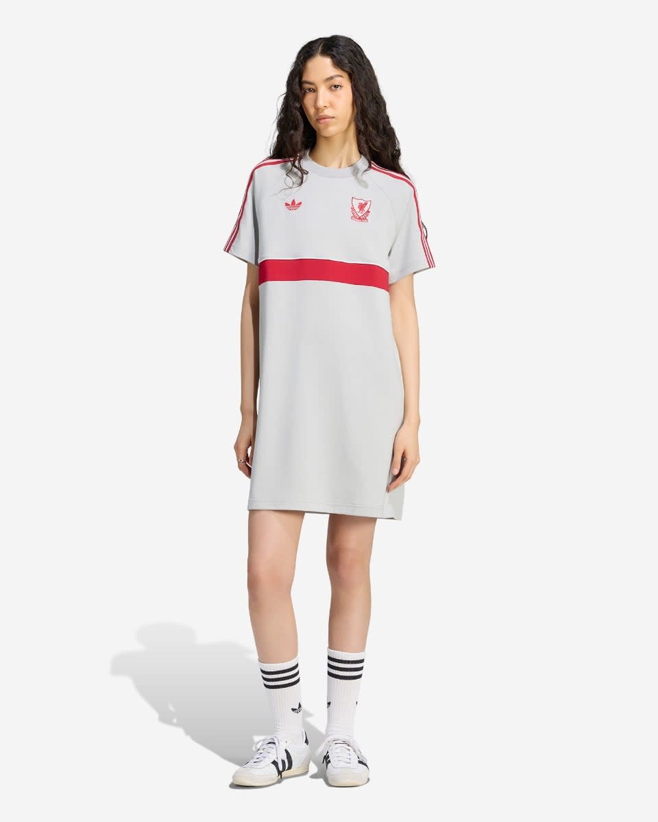 LFC 아디다스 여성용 26/27 오리지널 드레스 그레이 - Image 1