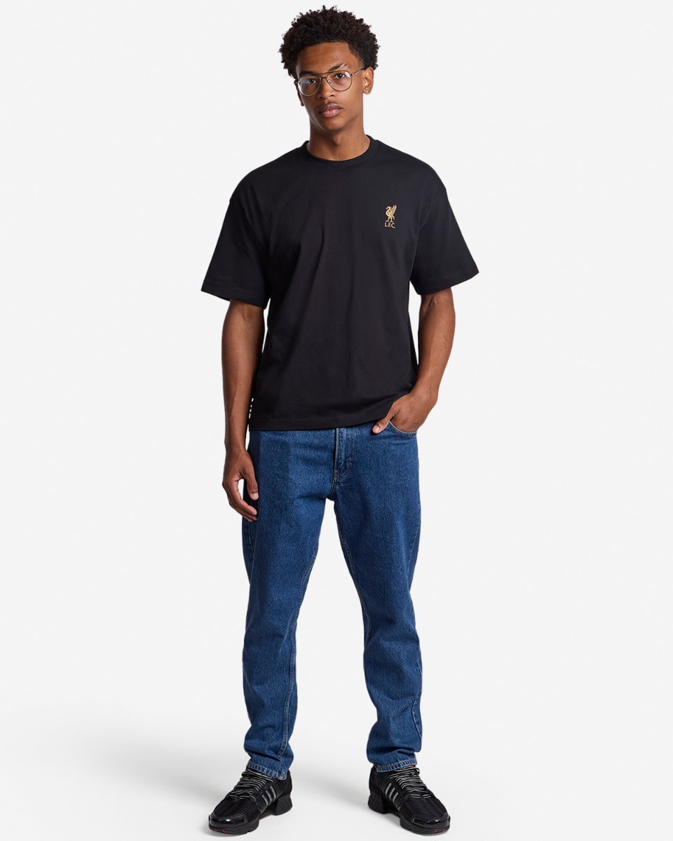 LFC メンズチャンピオンズトロフィーオーバーサイズグラフィック T シャツブラック - Image 3