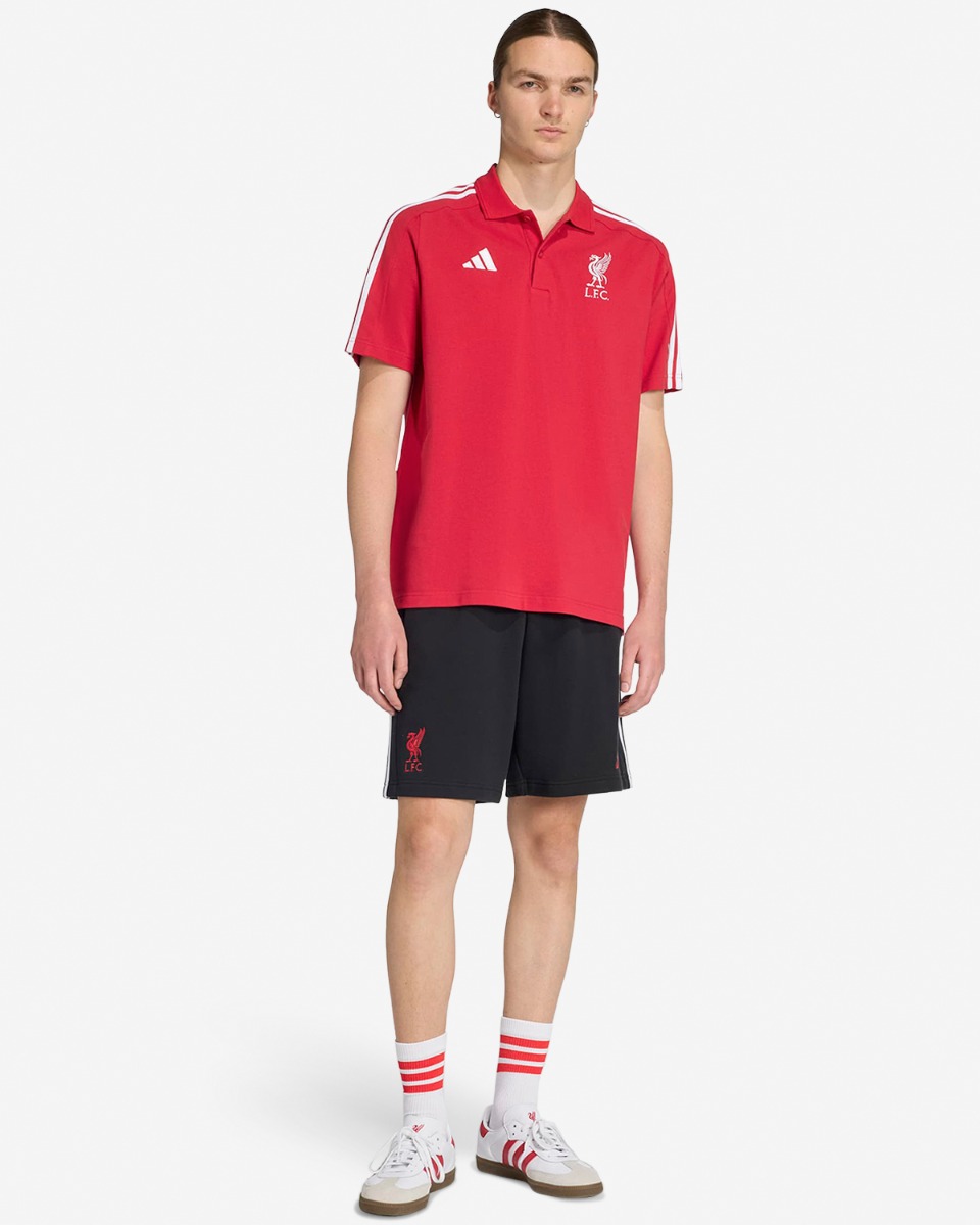 LFC adidas Herre 25/26 DNA Polo Rød - Image 3
