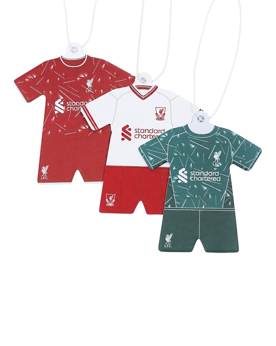 LFC 26/27 Home, Away & Goalkeeper Kits 3Pk Air Fresheners - Image 1
