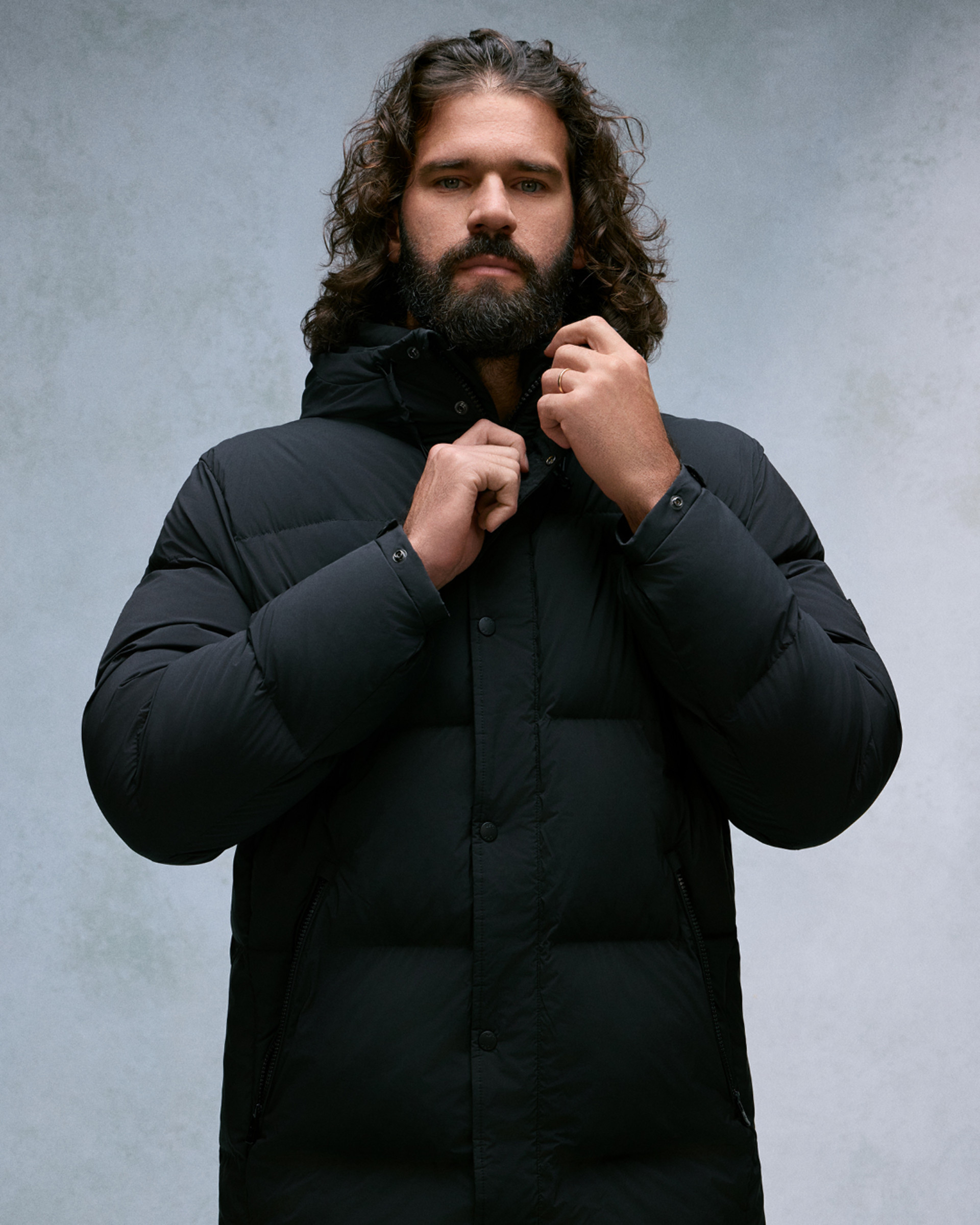 Veste rembourrée LFC Firma pour homme, noire - Image 1