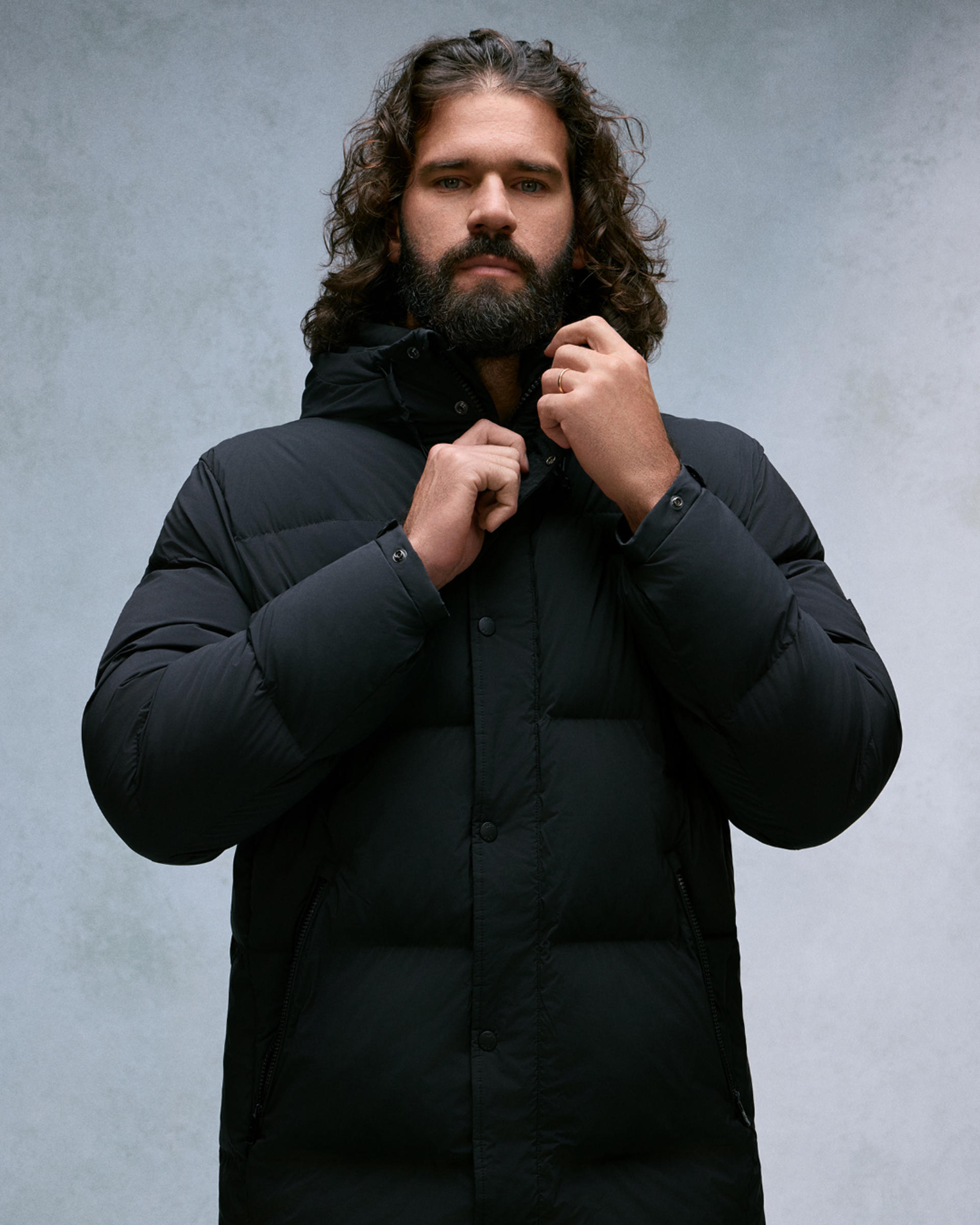 Veste rembourrée LFC Firma pour homme, noire - Image 1